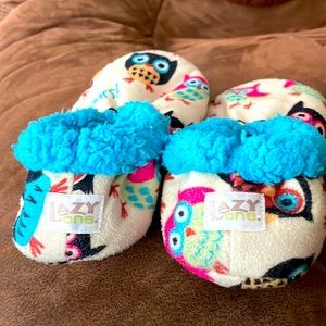 Cutie Booties-owl print slippers